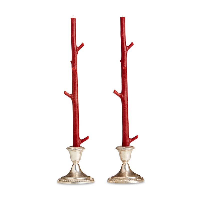 Stick Candles Maple / Pair