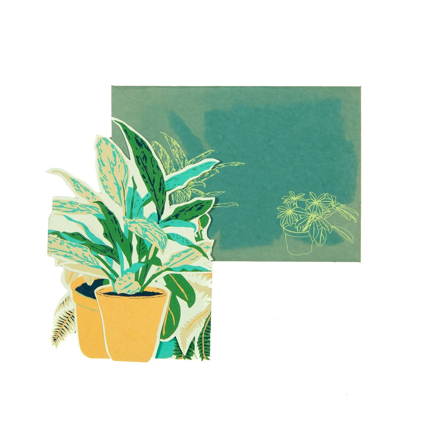 PLANT POT GREETING CARD