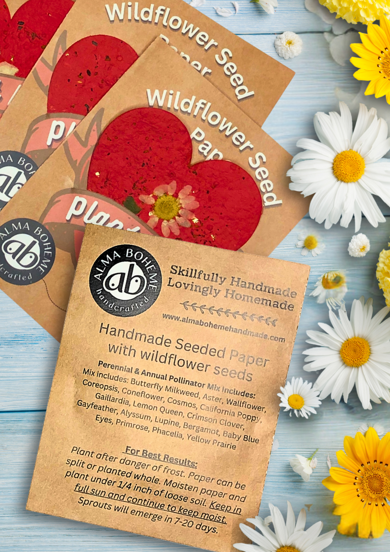 Wildflower Seed Paper Earth