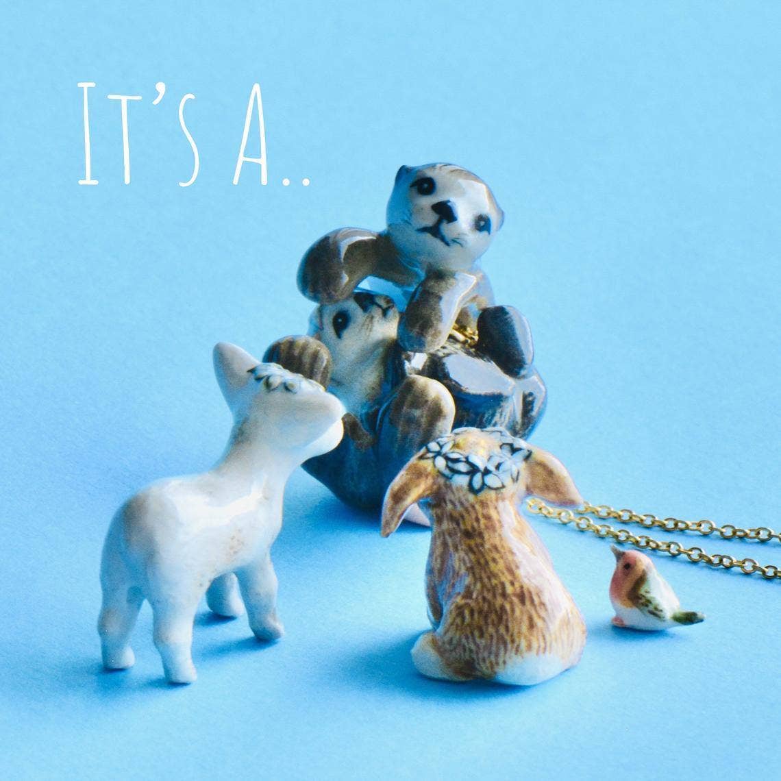 Spring Lamb Necklace