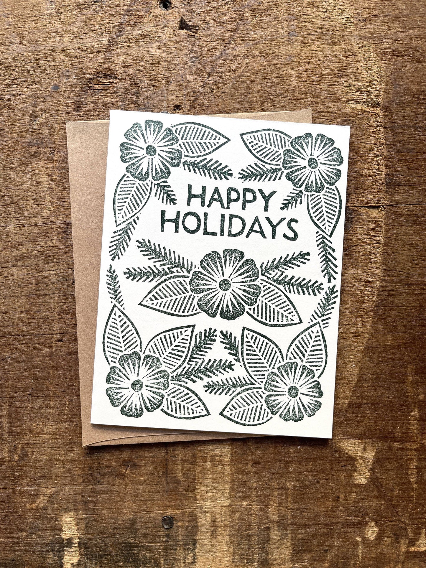 "Happy Holidays" Greeting Card