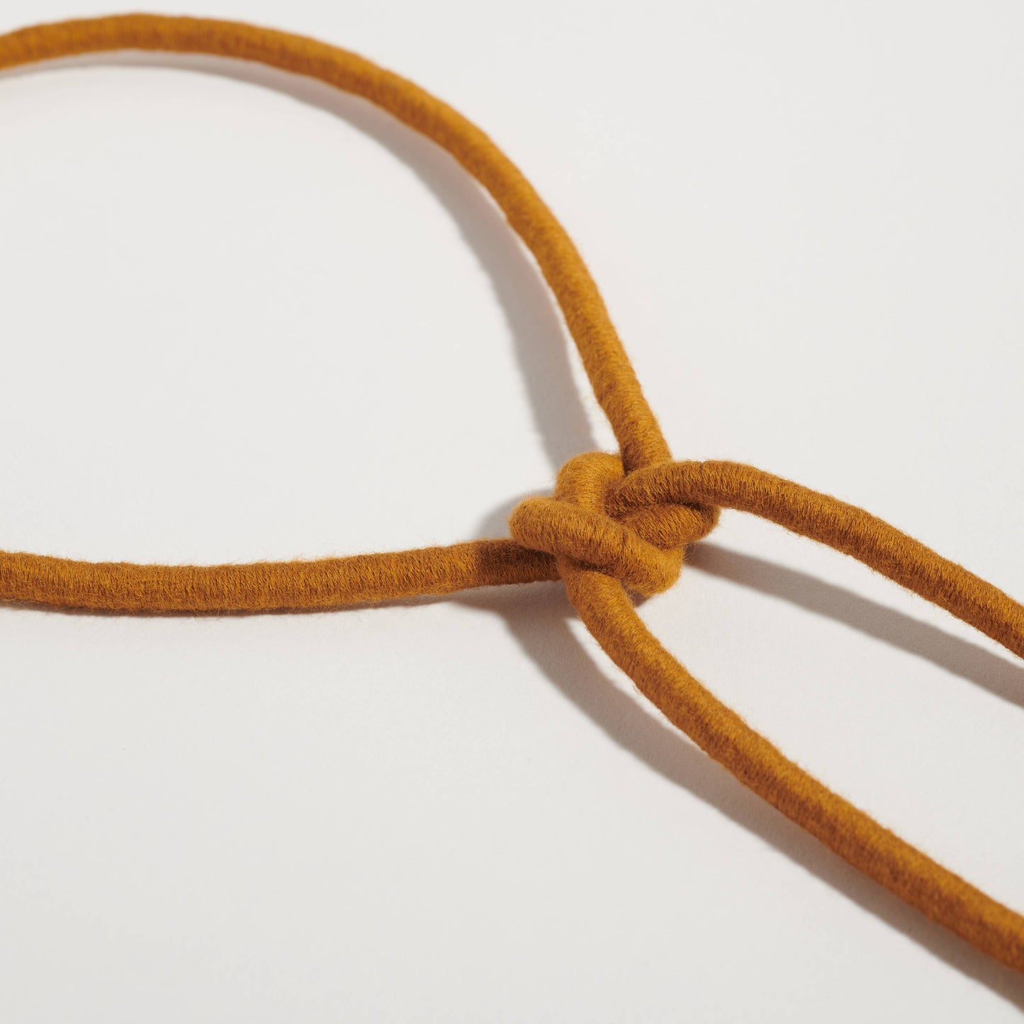 Shoelace Square Knot Bolo