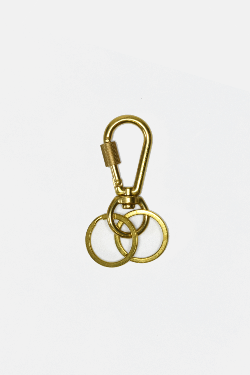 Brass Carabiner Keychain