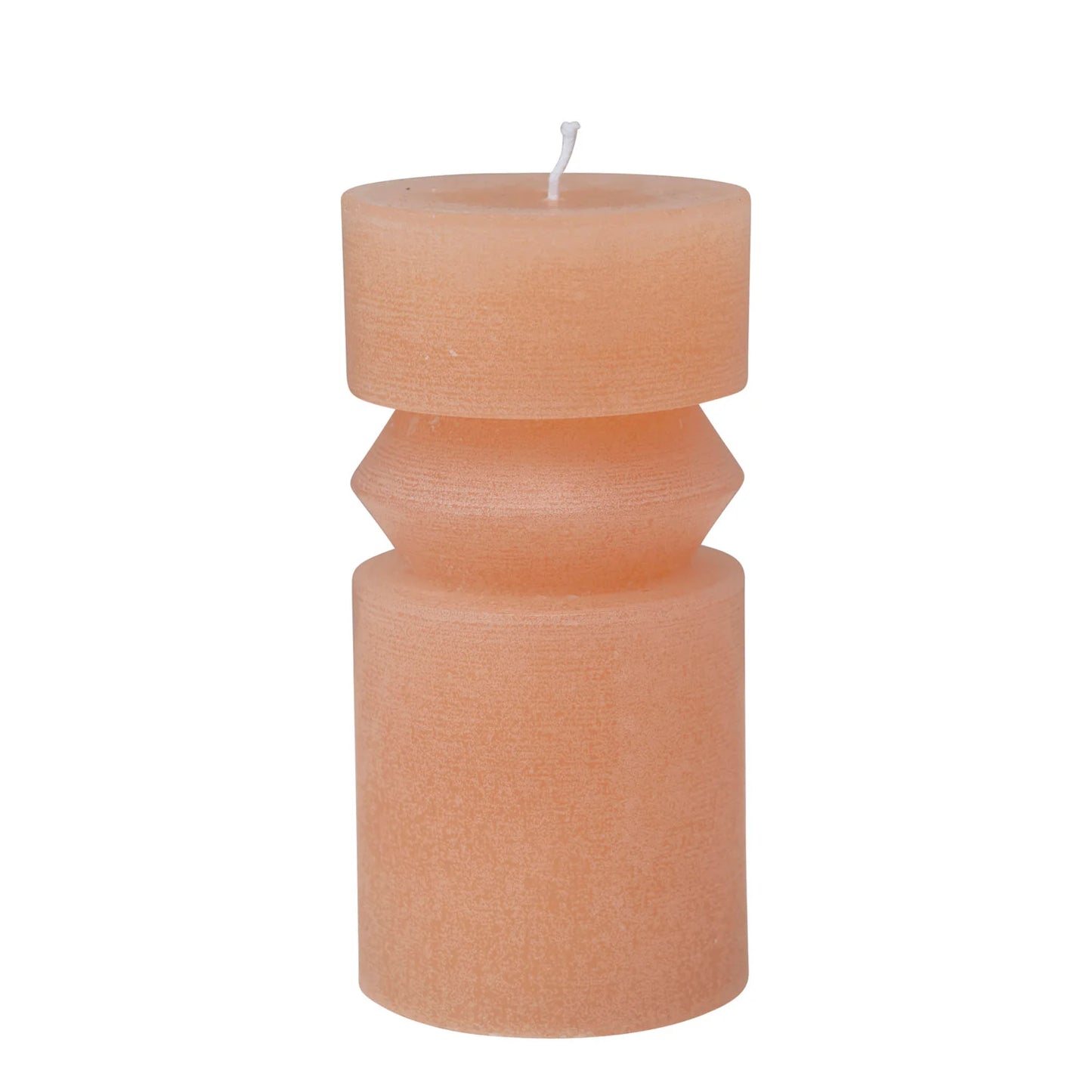 Unscented Totem Pillar Candle (pink)