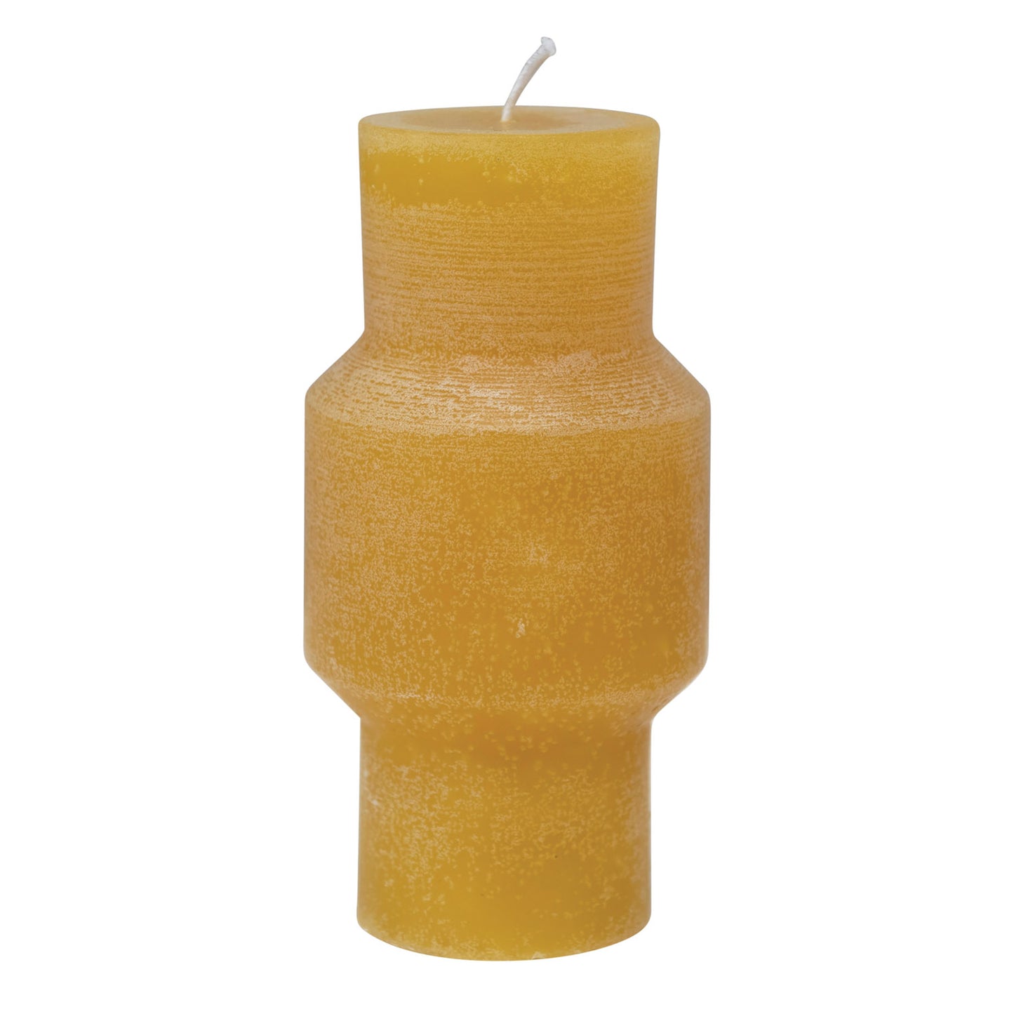Unscented Totem Pillar Candle (yellow)