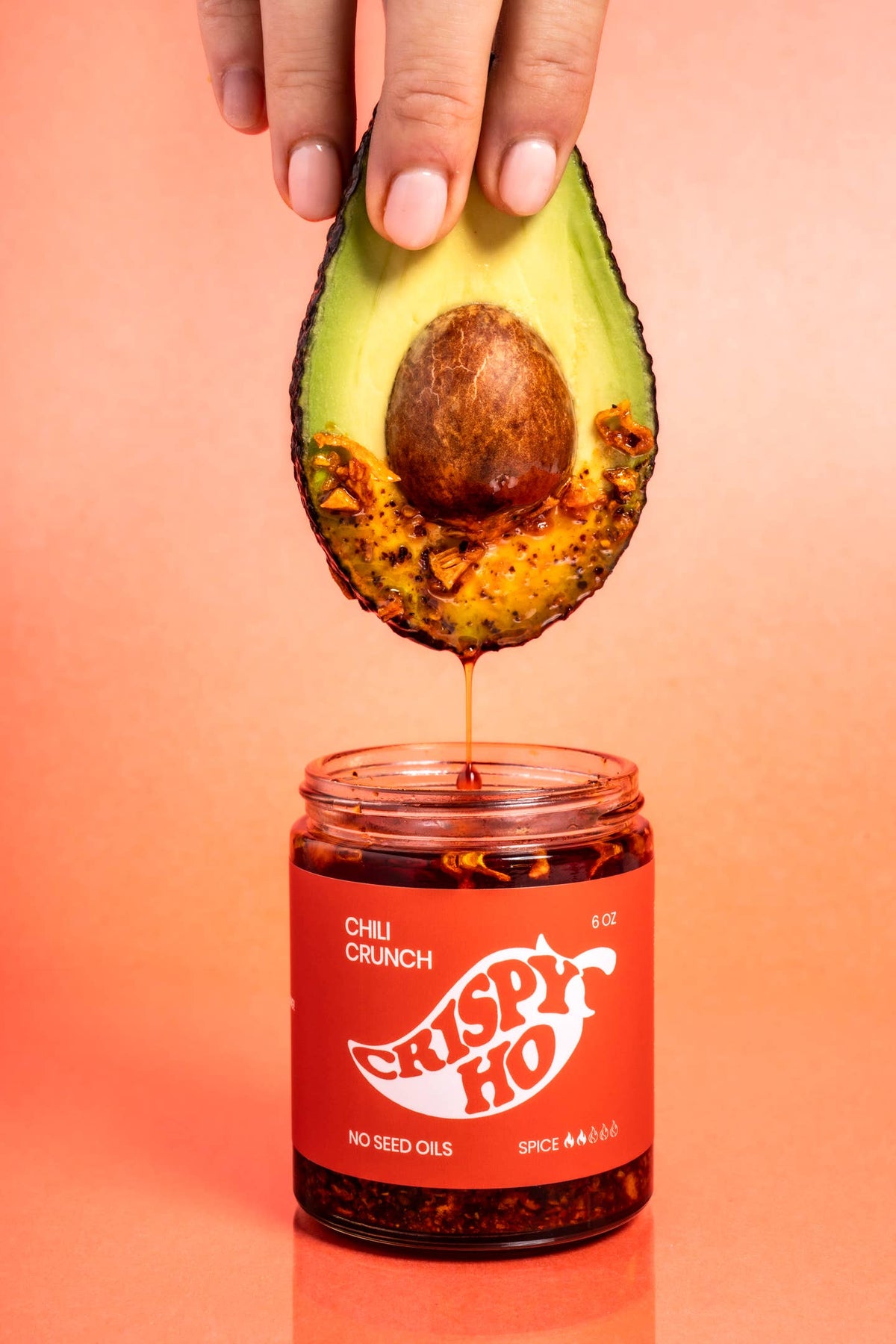 Crispy Ho Chili Crunch (Premium Chili Crisp, No Seed Oils)