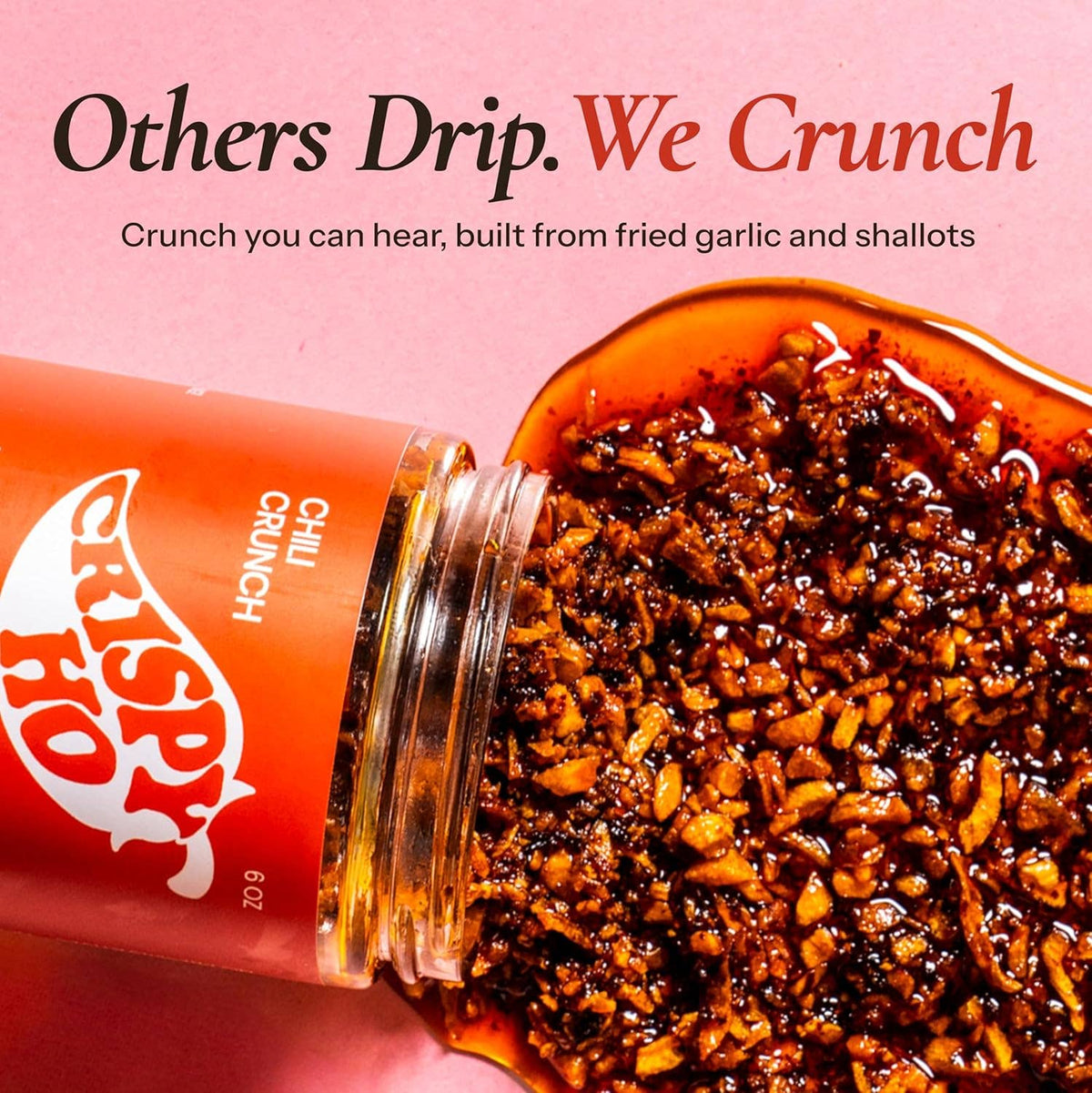 Crispy Ho Chili Crunch (Premium Chili Crisp, No Seed Oils)