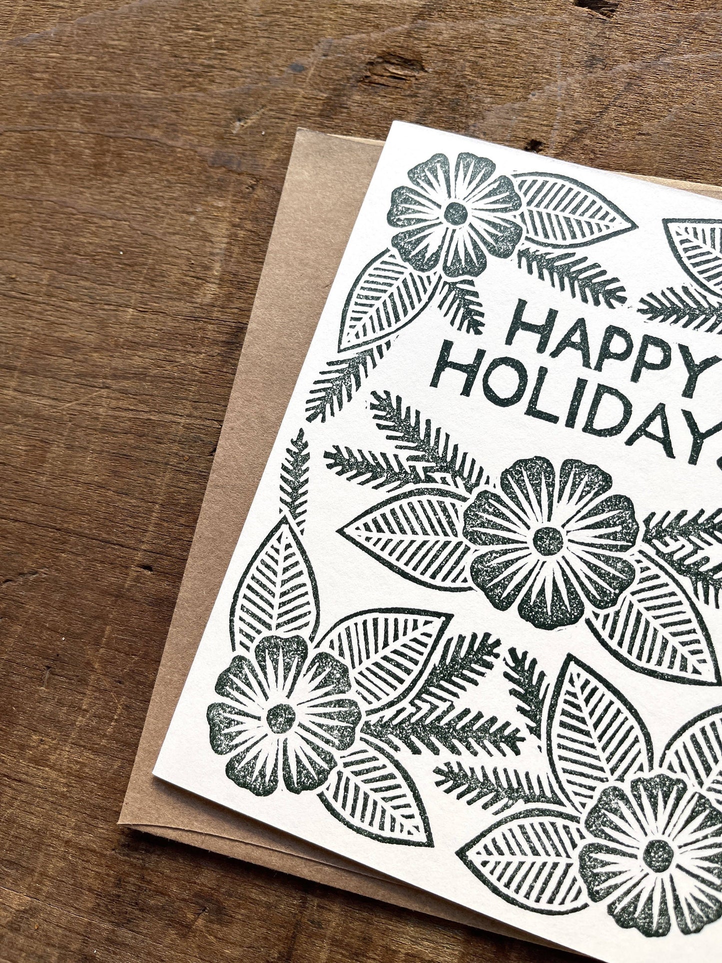 "Happy Holidays" Greeting Card