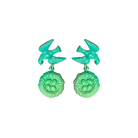 Verdant Nest earring