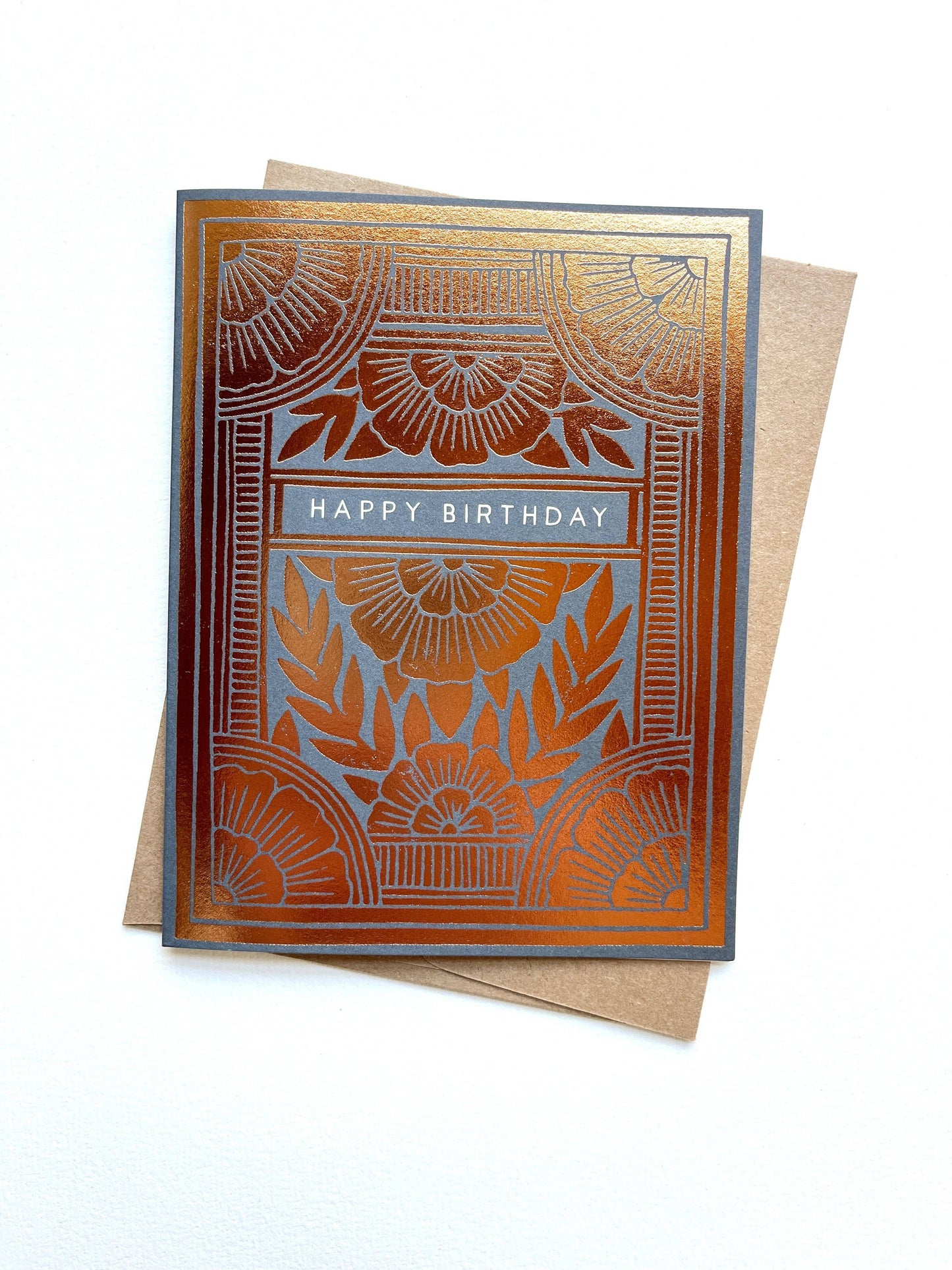 "Happy Birthday," Greeting Card