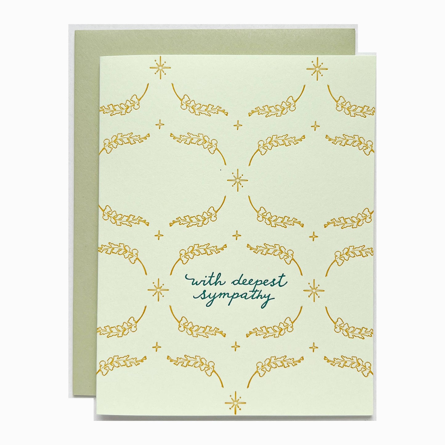 With deepest sympathy card A2