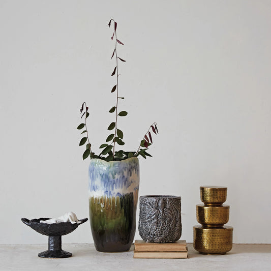 Stoneware Vase (Each One Will Vary)