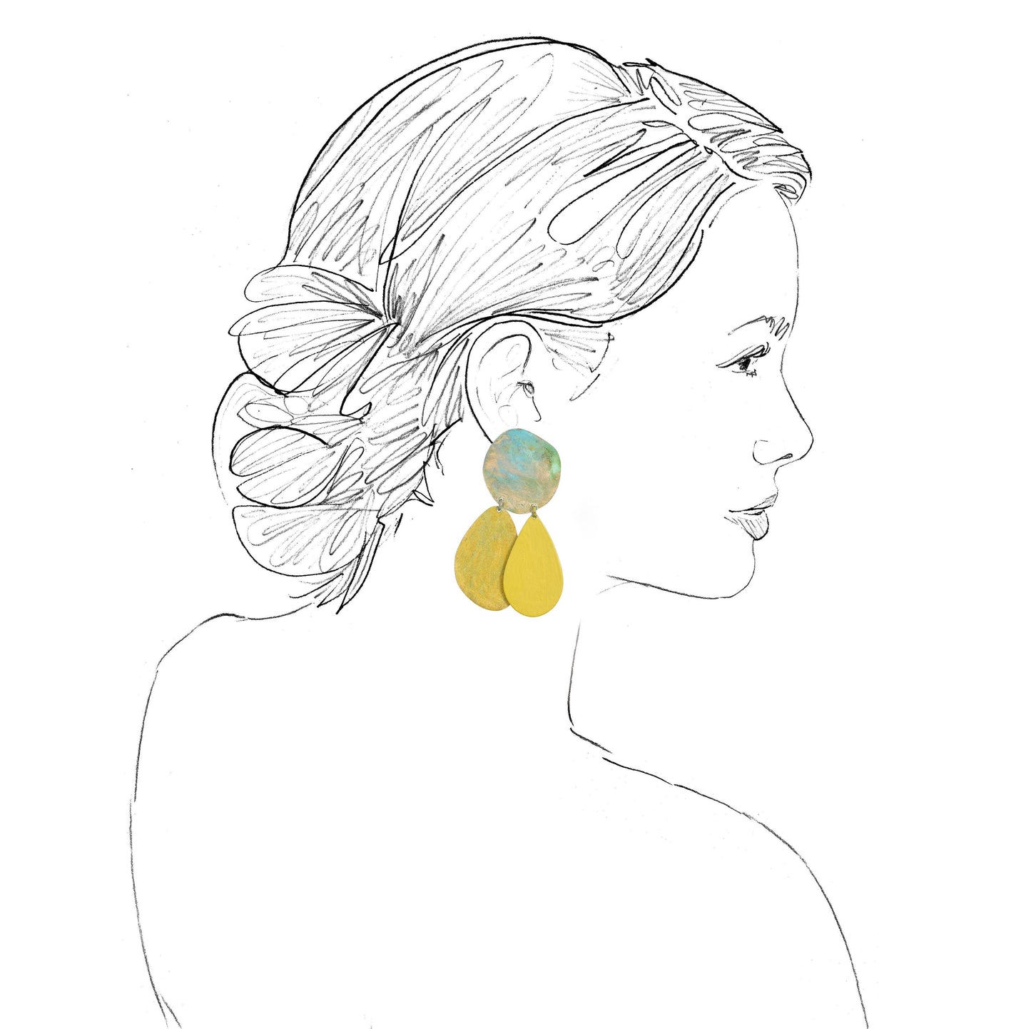 Pebble Earrings