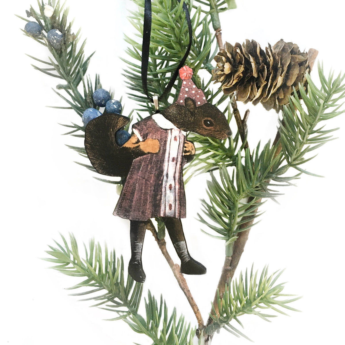 Squirrel Christmas Ornament