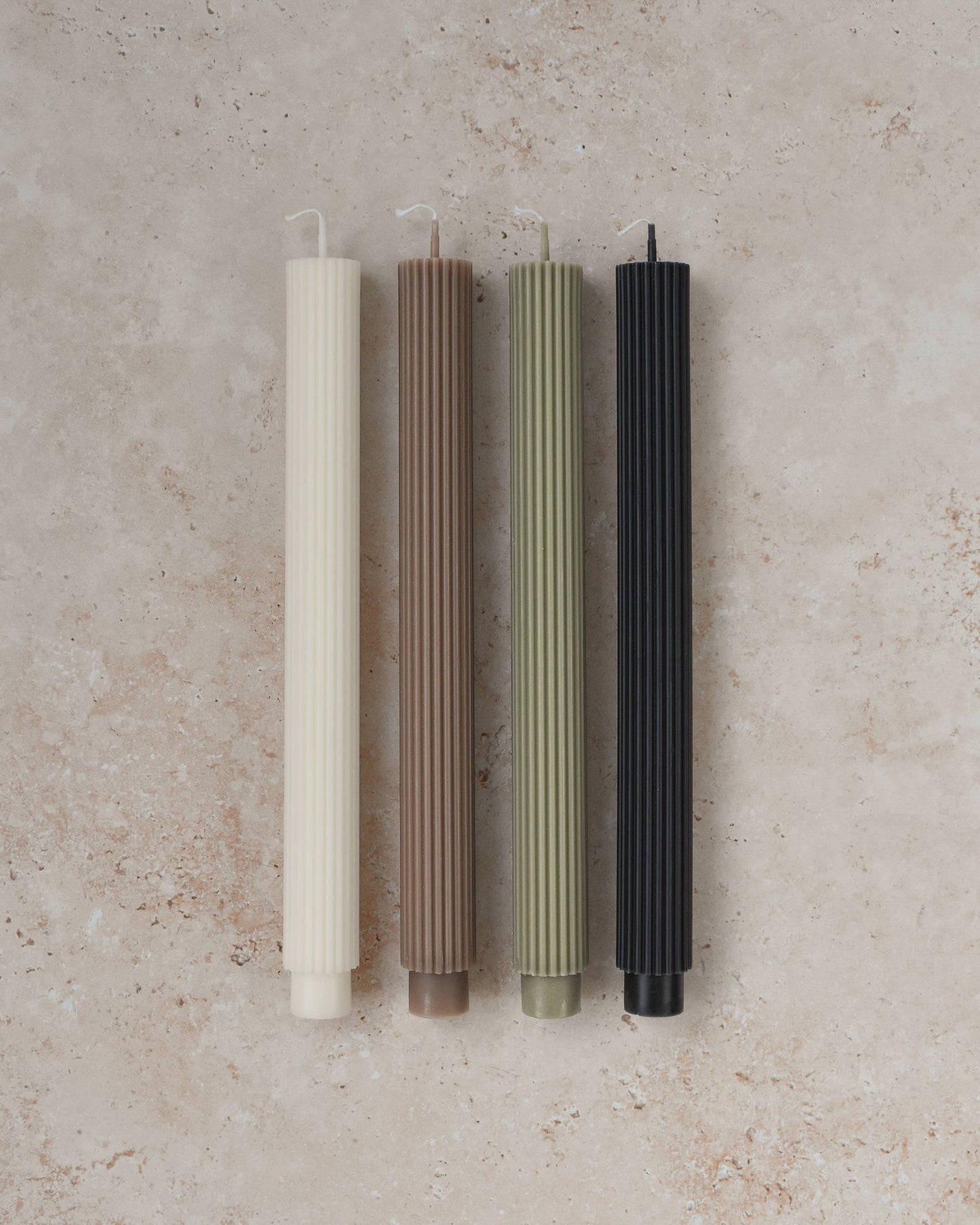 Sage Roman Taper Candle