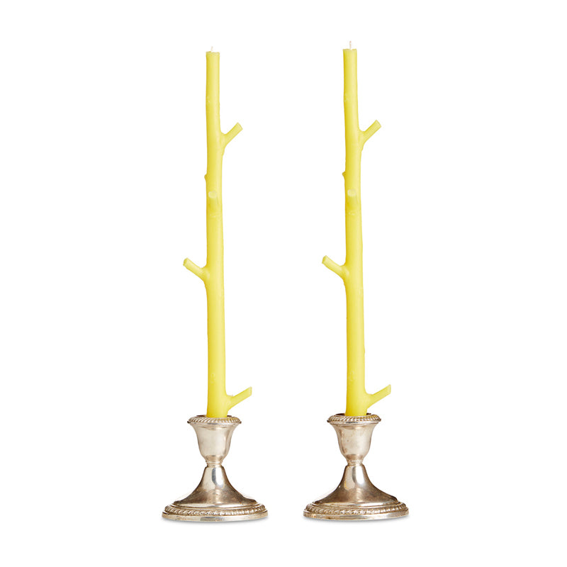 Stick Candles Maple / Pair