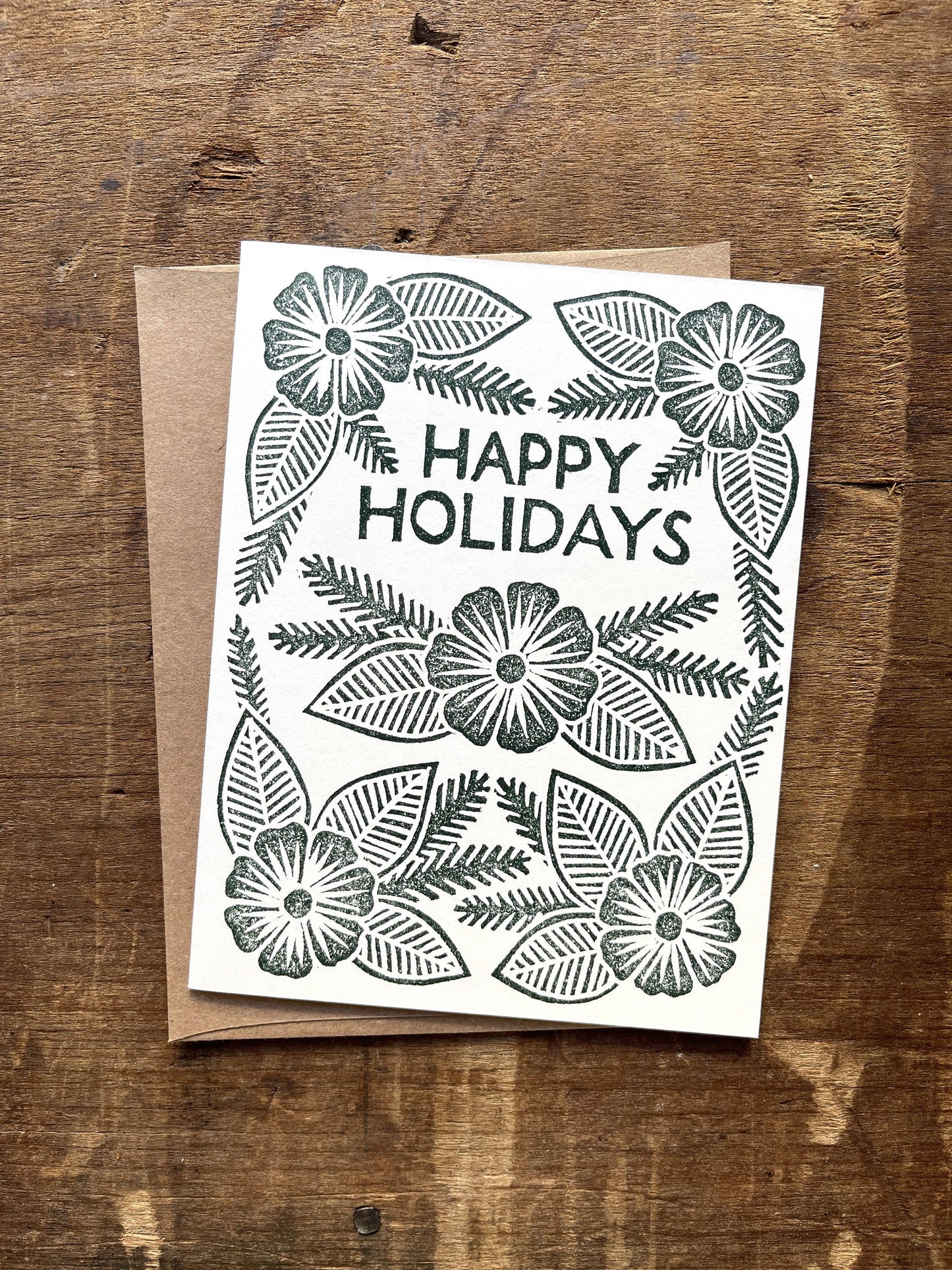 "Happy Holidays" Greeting Card
