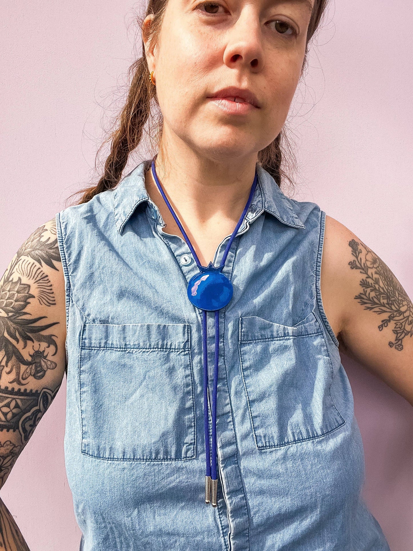 Blueberry Bolo Tie