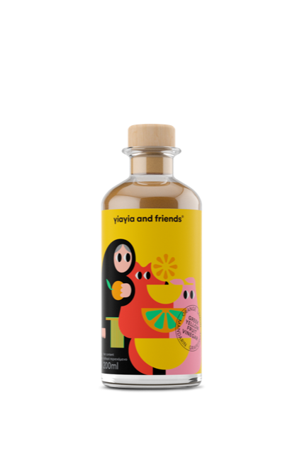 Yiayia & Friends Yellow Fruit Vinegar