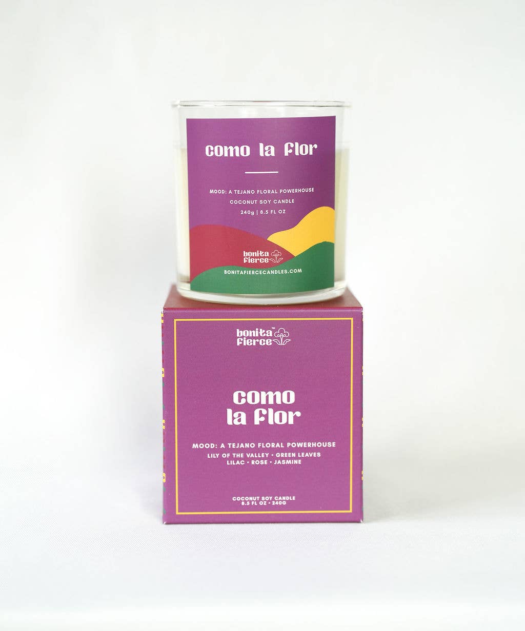 Como La Flor Candle