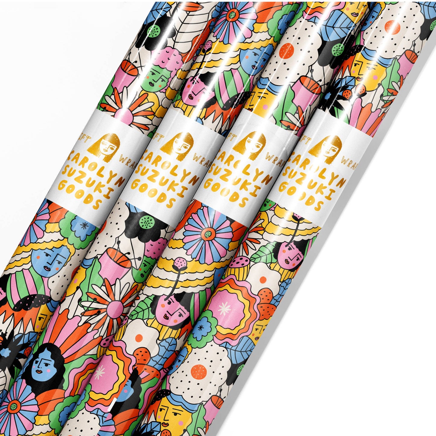 MELLOW PETALS - Rolled Gift Wrap