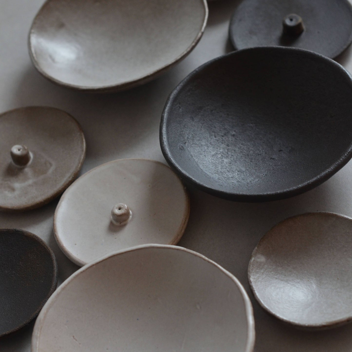 [Burning Ritual] Raw Black Clay Smudging Bowl
