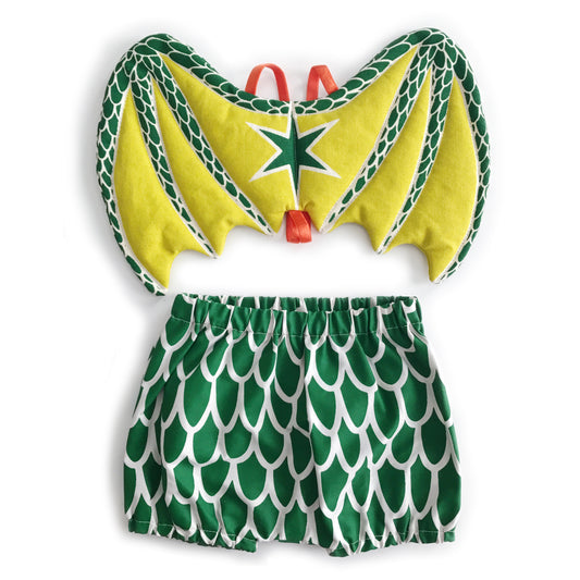 Green Baby Dragon Set (6-12mo)