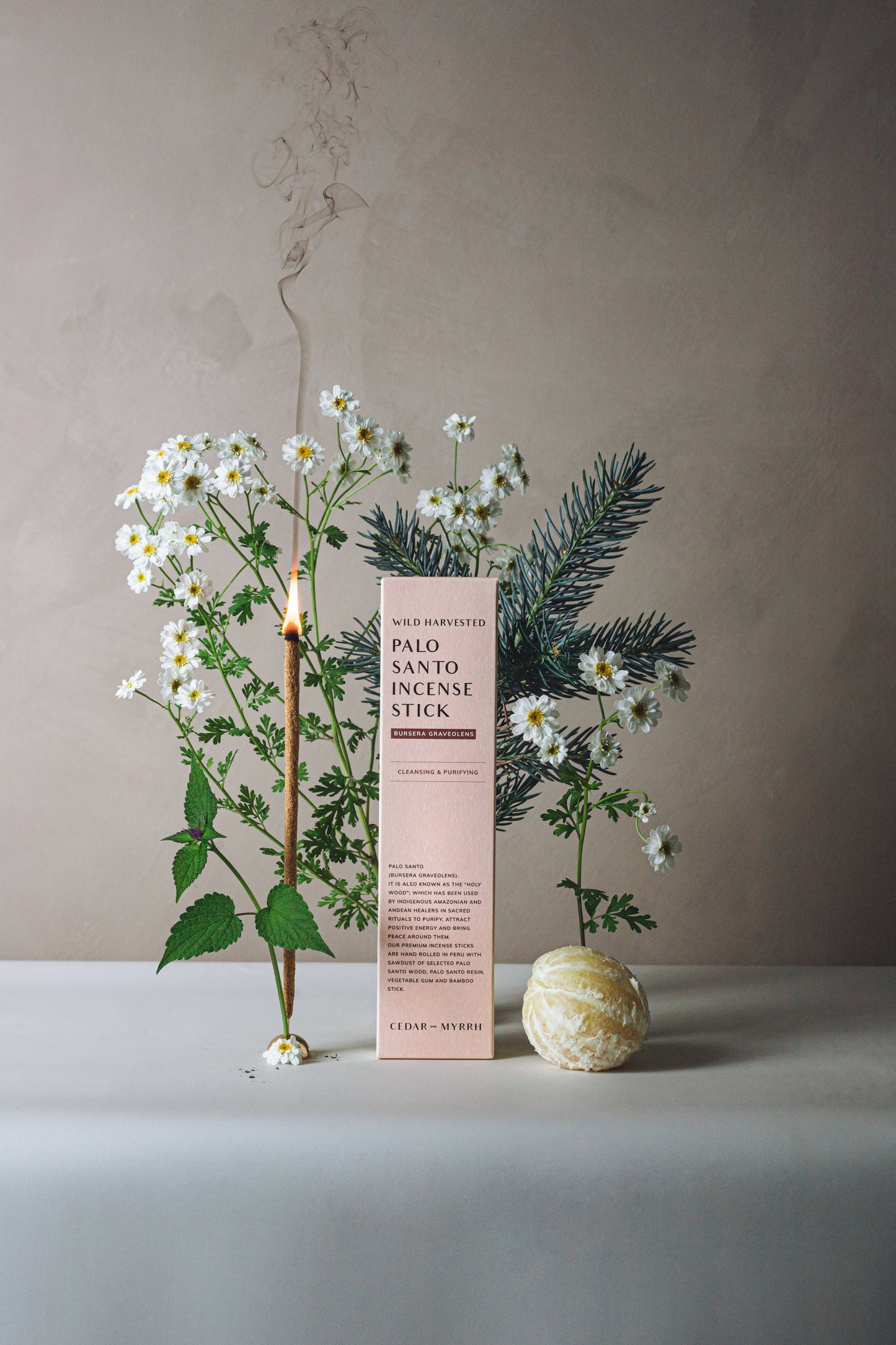 [Burning Ritual] Hand Rolled Palo Santo Incense Stick