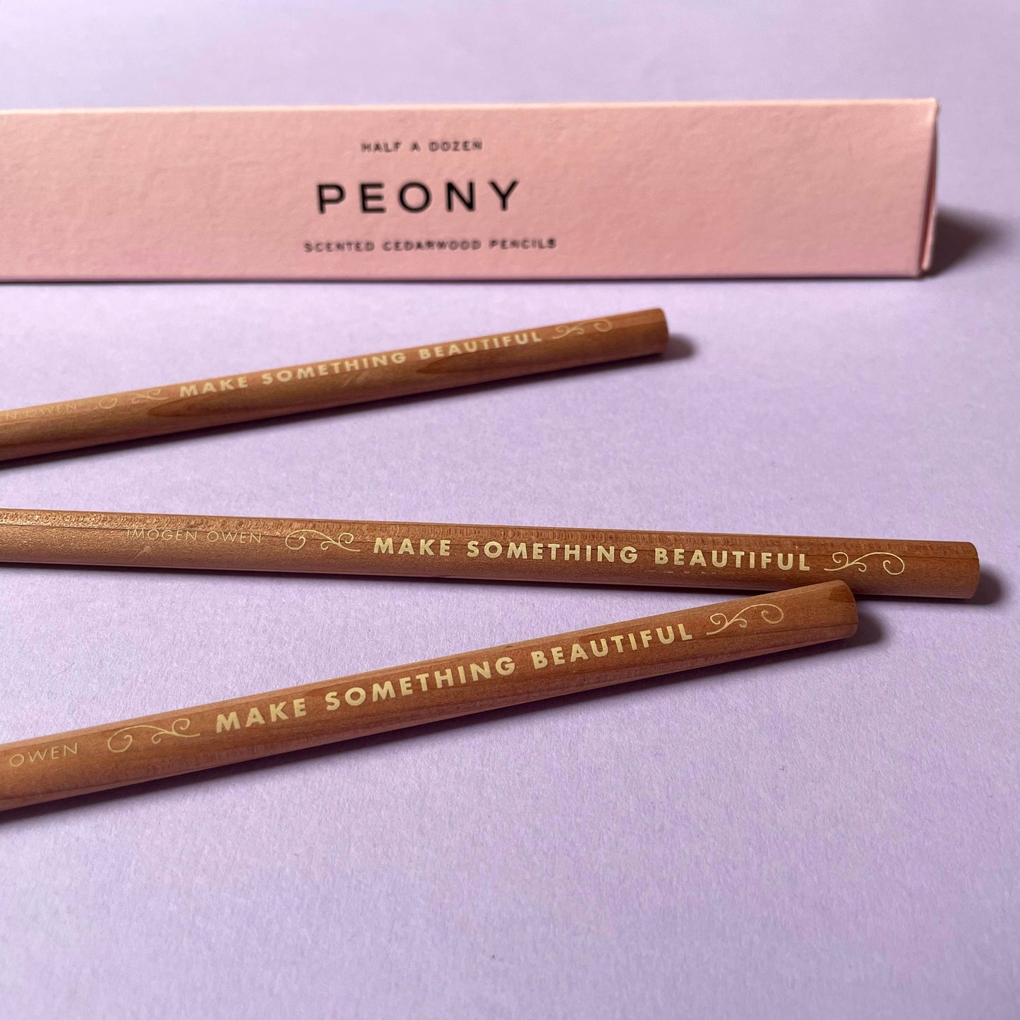 PEONY SCENTED PENCILS